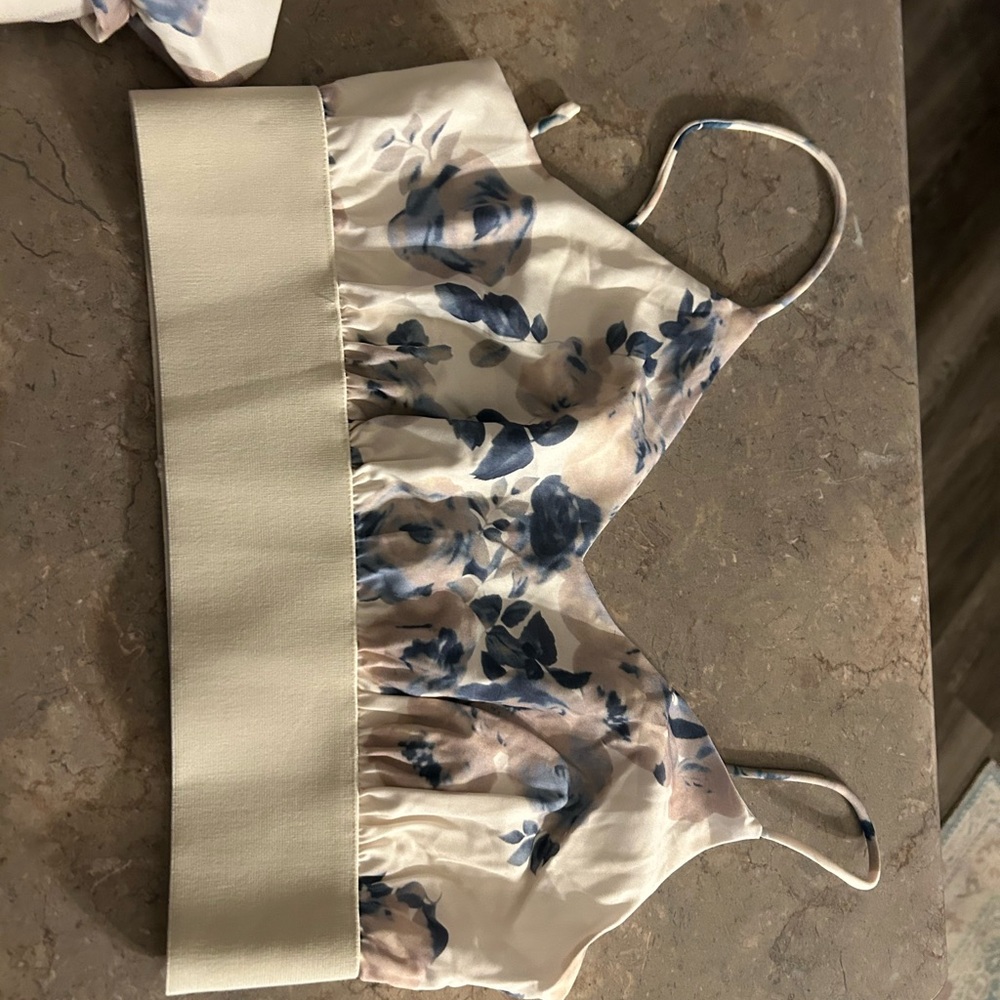 Floral Print Women's Bralette